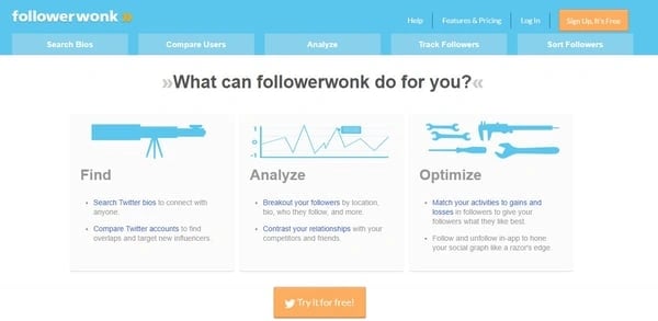 Followerwonk helps search Twitter bios
