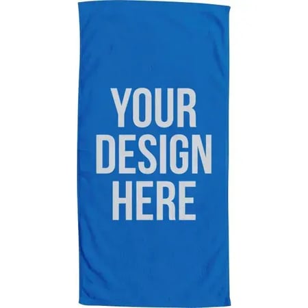 A custom beach towel is another fun and versatile option for company swag.