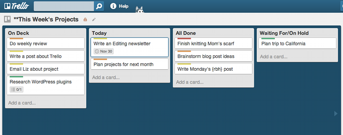 How I Manage My Side-Projects Using Trello