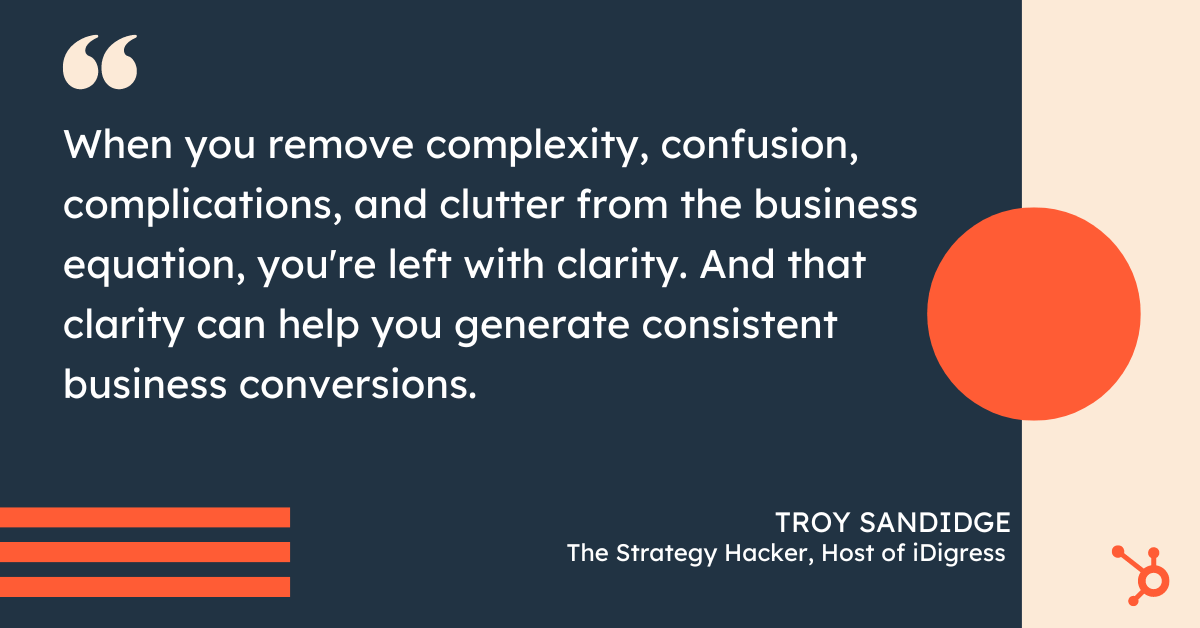 troy sandedge tips on business growth
