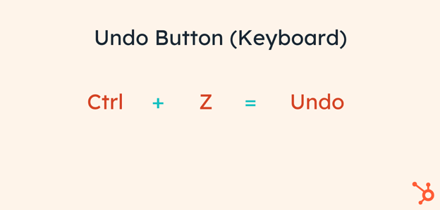 usability heuristic example undo button