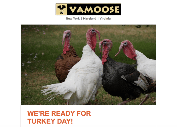 30 Ways To Slice Your Email Database For Better Email List Segmentation - here s a geographically segmented email i received from vamoose a bus service i ve used frequently to travel between new york and the washington