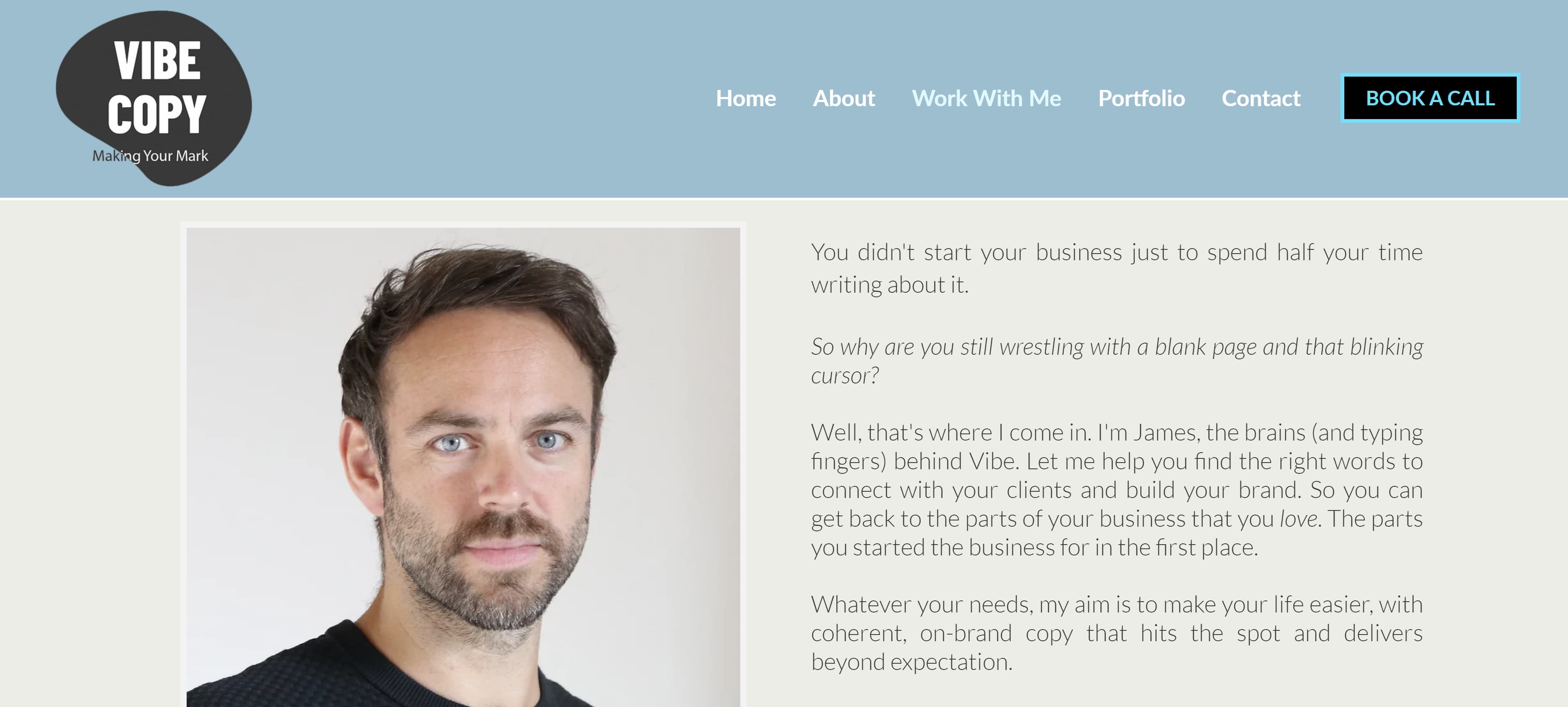 25 Copywriting Portfolio Examples That Will Secure Your Next Gig   Vibe 