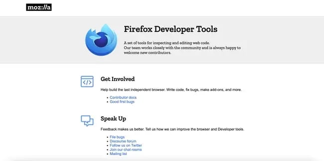 One of our favorite web development tools: Firefox DevTools