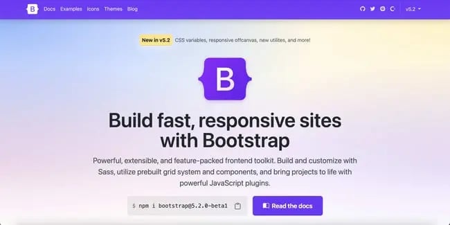 One of our favorite web development tools: Bootstrap