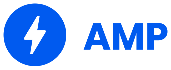 Web Development Trends: AMP logo 