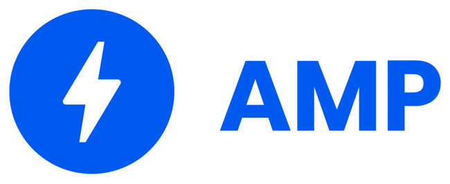 web development research Web Development Trends: AMP logo
