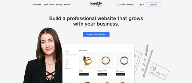 free web hosting sites: weebly