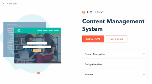 Website optimization tools: HubSpot CMS Hub