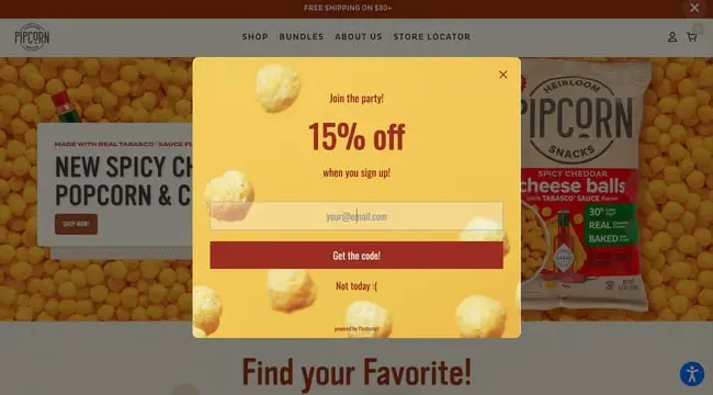 45 Website Pop-up Examples That Get Clicks