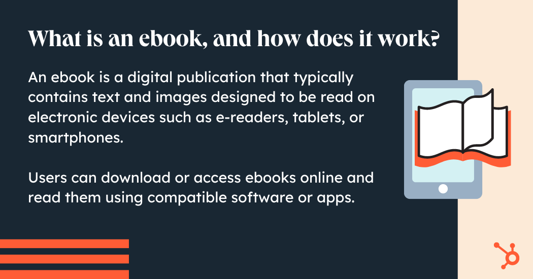 what is an ebook and how does it work
