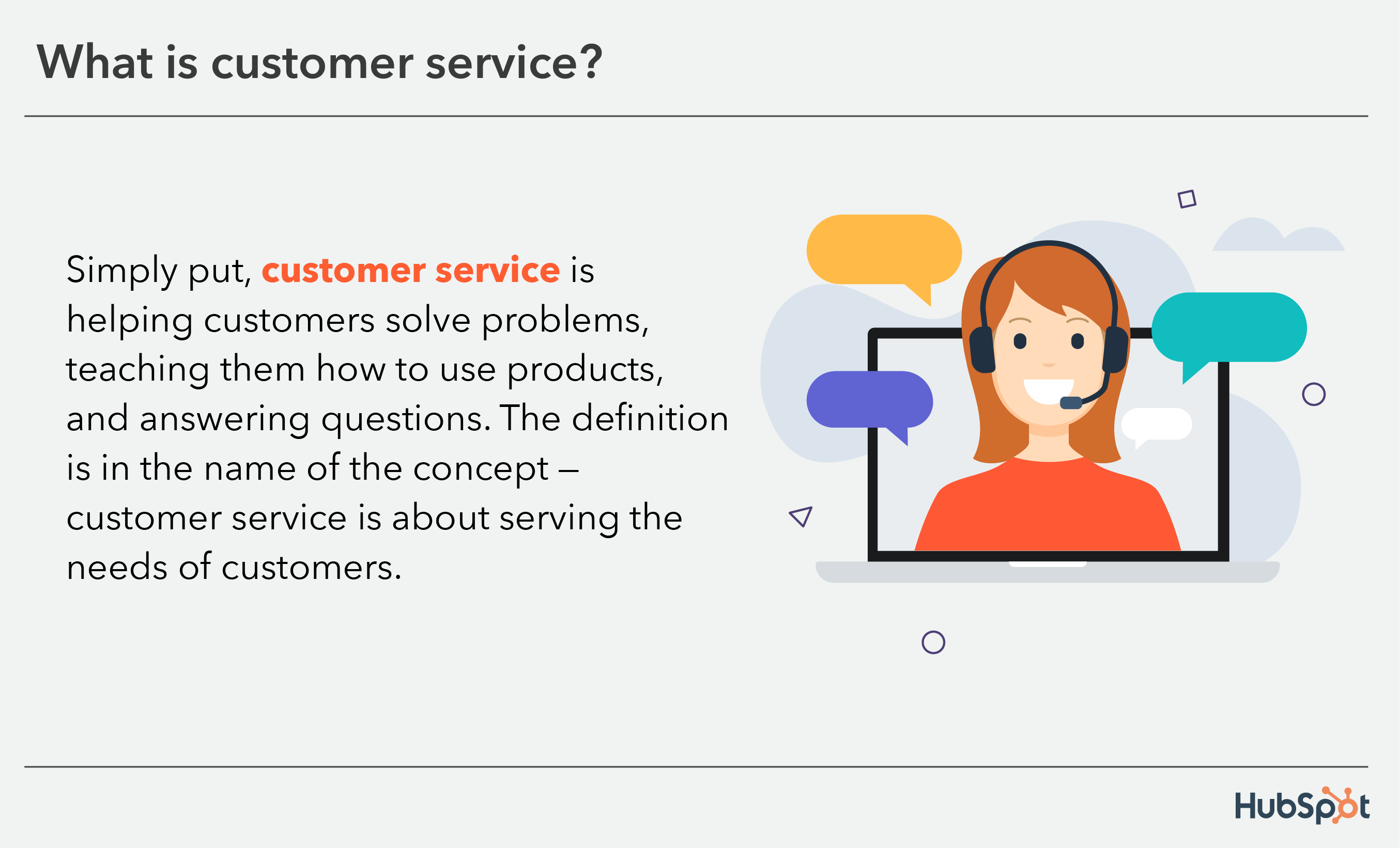 what is customer service?