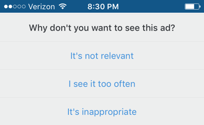 question asking why you don t want to see ads in instagram - instagram following list not updating