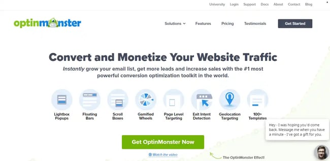 Best WooCommerce Plugin: optinmonster 