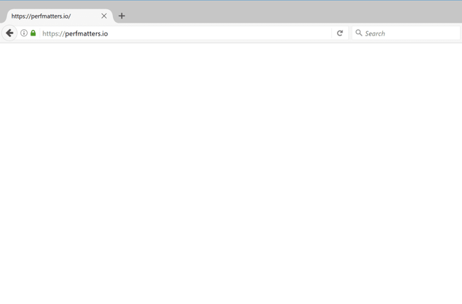 the wordpress white screen of death on Firefox
