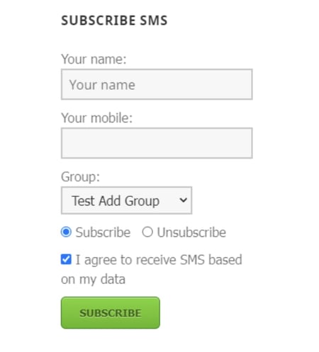 One of our favorite WordPress SMS plugins, WP SMS: Messaging