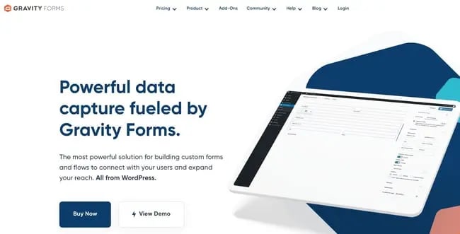 download page for the wordpress donation plugin gravity forms