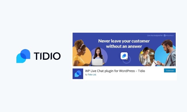 WordPress Live Chat Plugin: Tidio