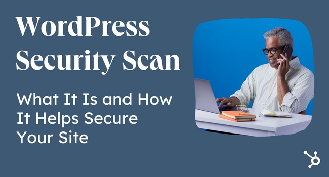 WordPress security scan graphic