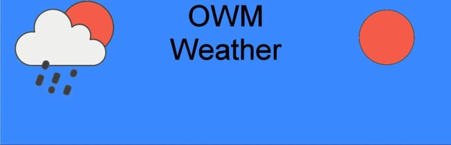 wp weather widgets: The OWM Weather WordPress.org listing image