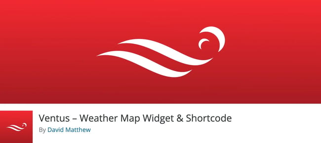 wp weather widgets: The Ventus WordPress.org listing image