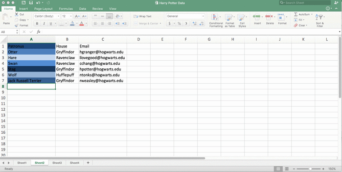 Copy and duplicate formatting in Excel