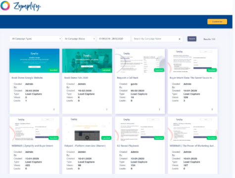 Zymplify ABM software