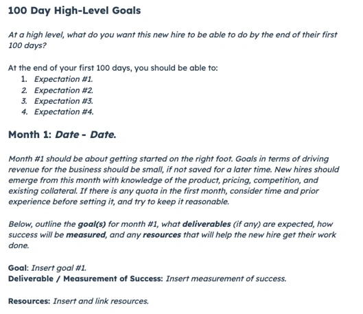 30 60 90 day pla 8 - The Best 30-60-90 Day Plan for Your New Job [Template + Example]