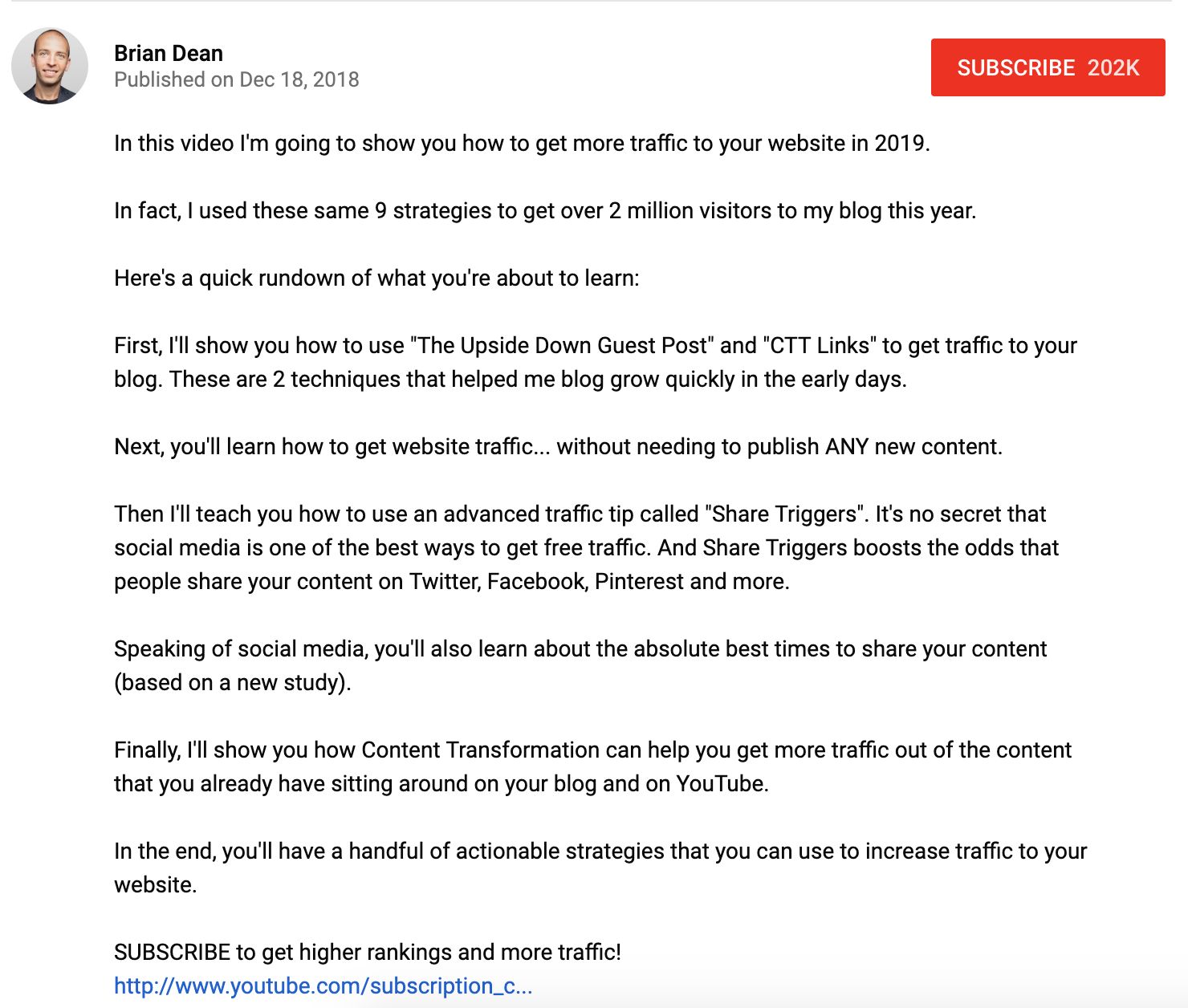 13 YouTube Description Templates That Have Helped Our Videos Go Viral