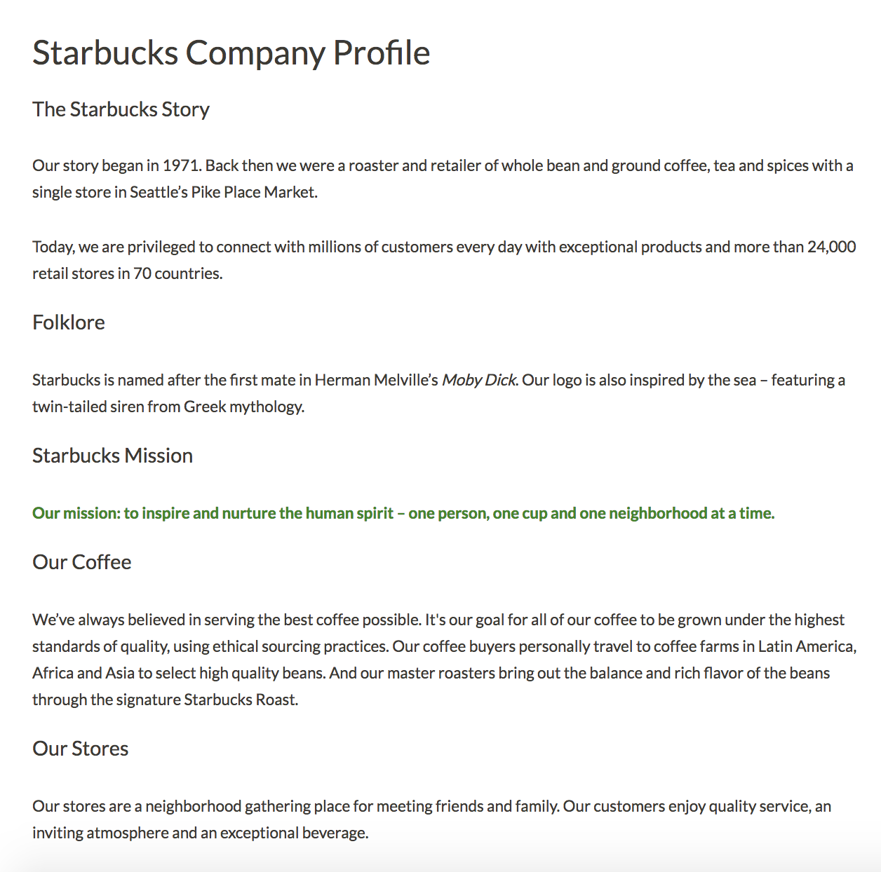 7 Creative Company Profile Examples To Inspire You Templates