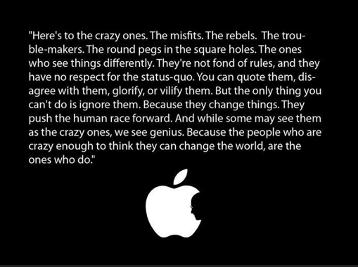 Apple Brand Manifesto