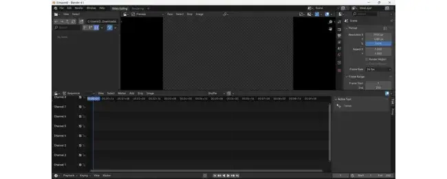 blender design software video editor