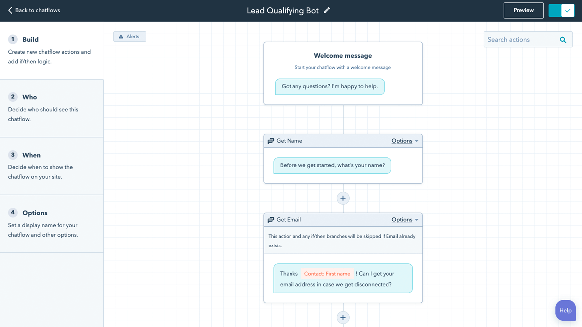 Искусственный интеллект чат бот. HUBSPOT chat. Пример запросов ИИ чат для картинки.