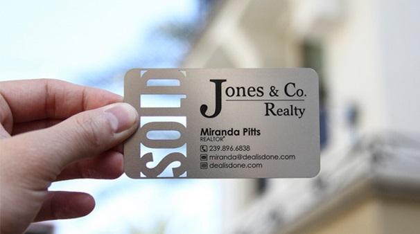 Unique Real Estate Marketing Ideas: Create a Business Card