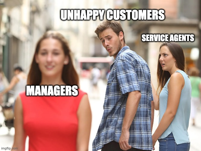 customer service memes - unhappy customers