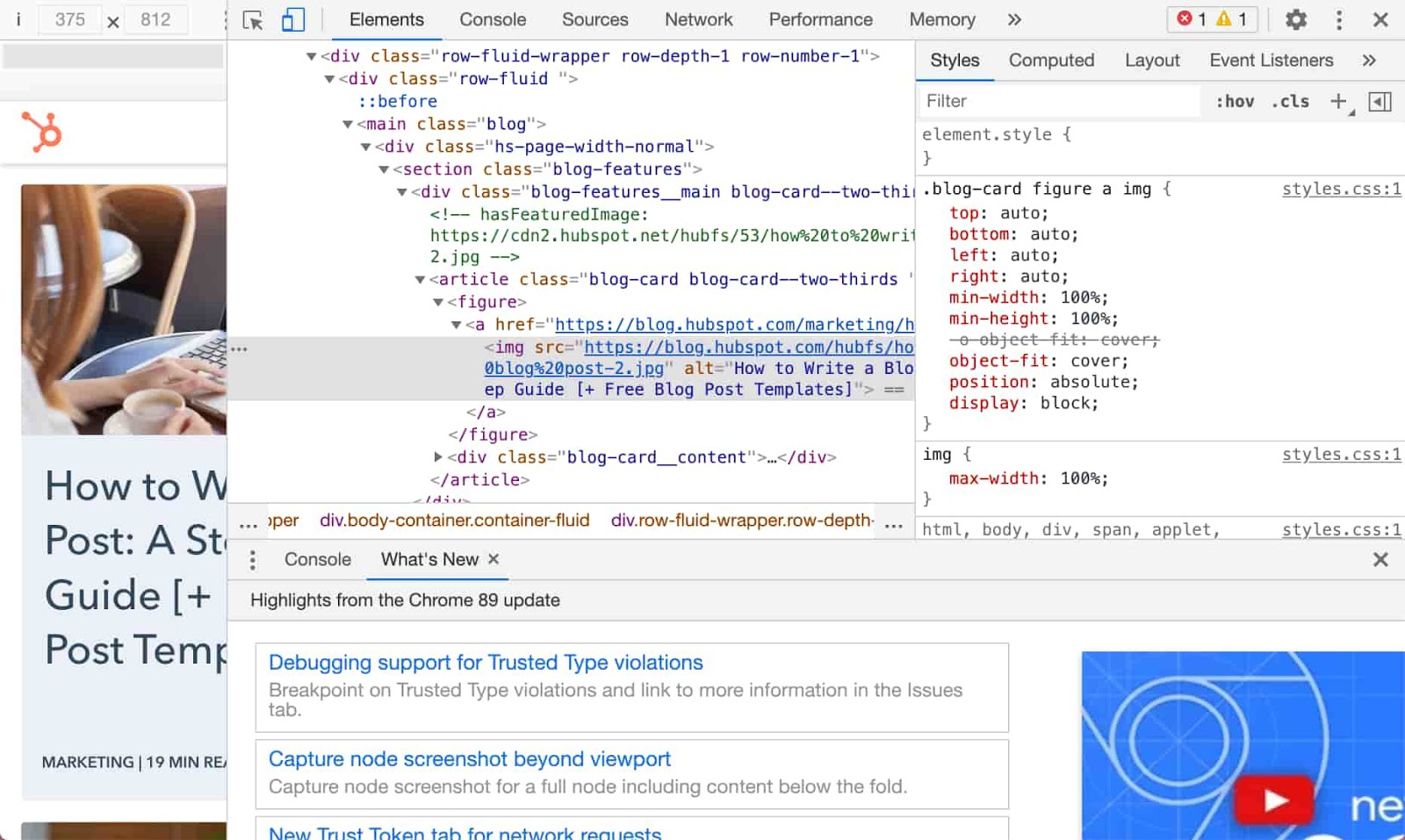 DevTools answers - What font is that?, Blog