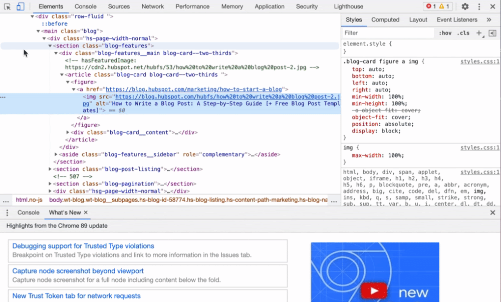 How To Open Chrome Developer Tools step 4
