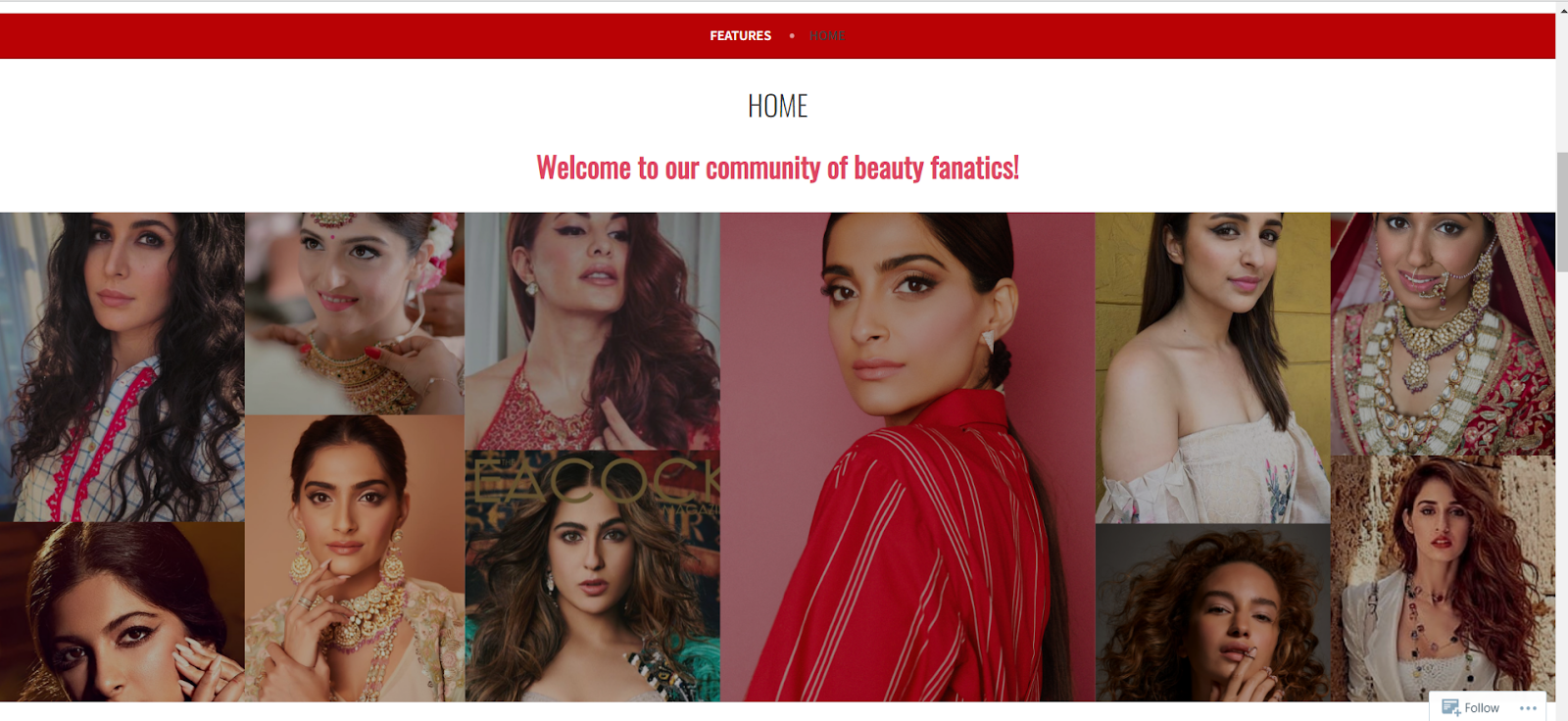 makeup artist website, Aarti Nayar
