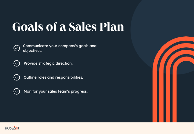 goals of a sales plan