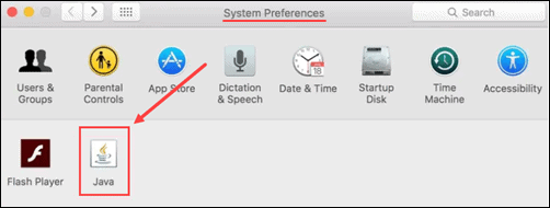 How to check your java version: system preferences 2