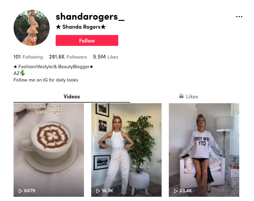 @shandarogers tiktok bio example