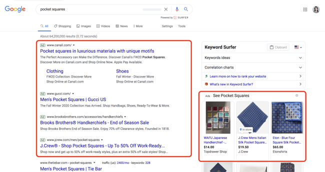 Types of Google Ads Campaigns: responsive search ads
