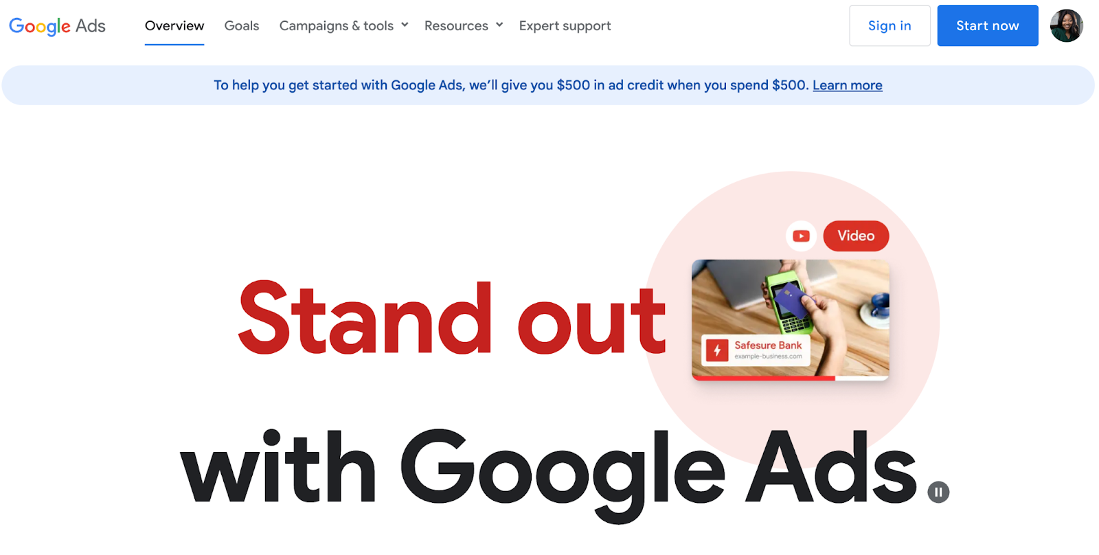 How to Use Google Ads: set up your google ads account