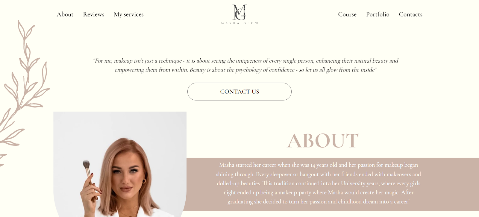 31 Makeup Artist Website Design Examples We Love [+ How To Make Your Own]