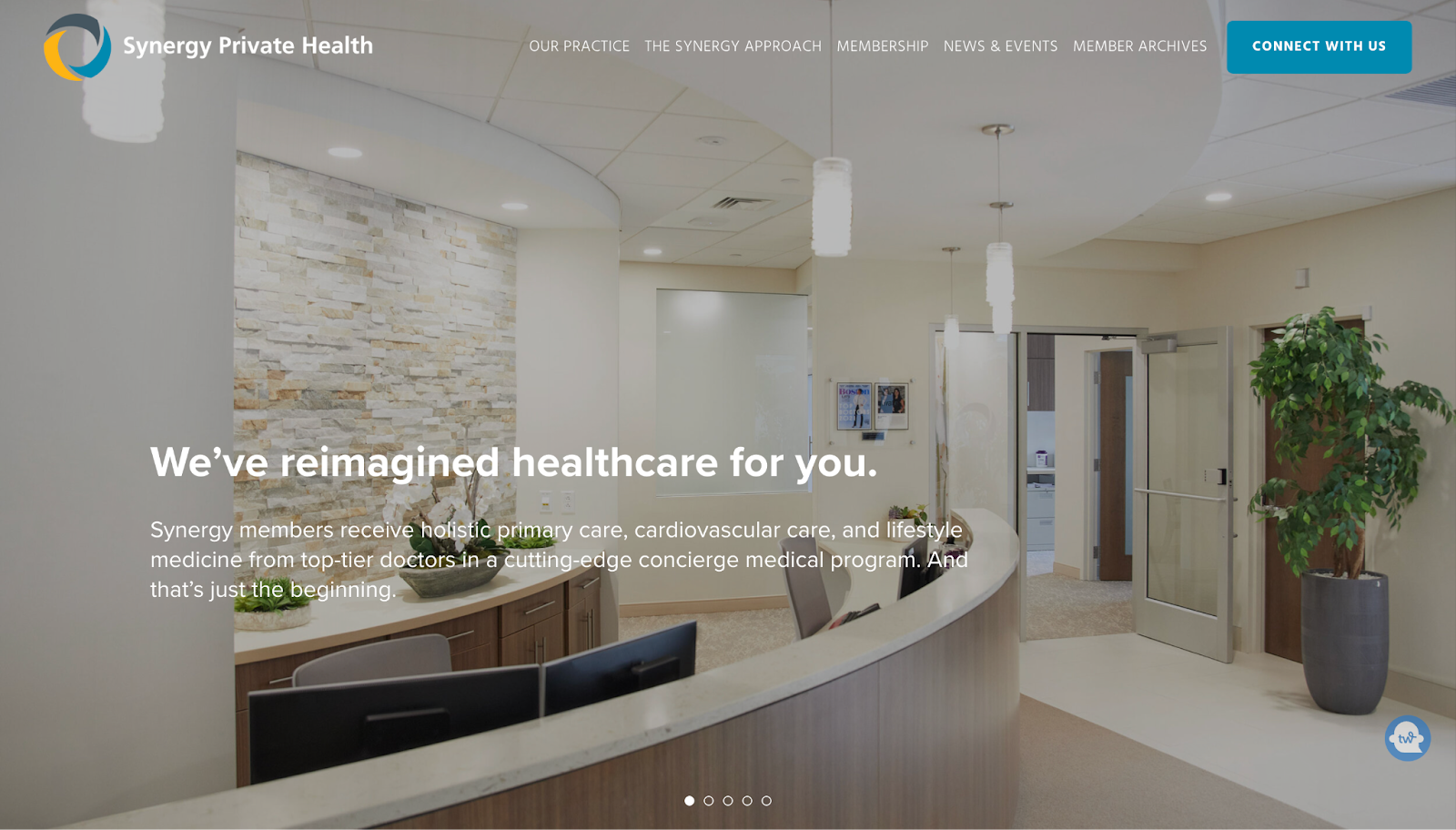 healthcare websites, Synergy Private Health