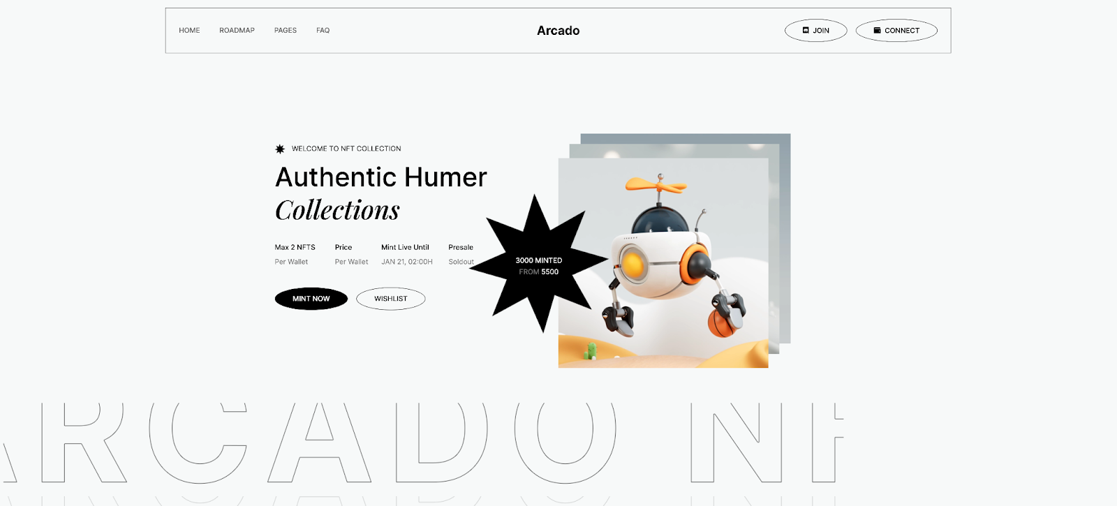 Arcado is a visually appealing website template perfect for your next blog project