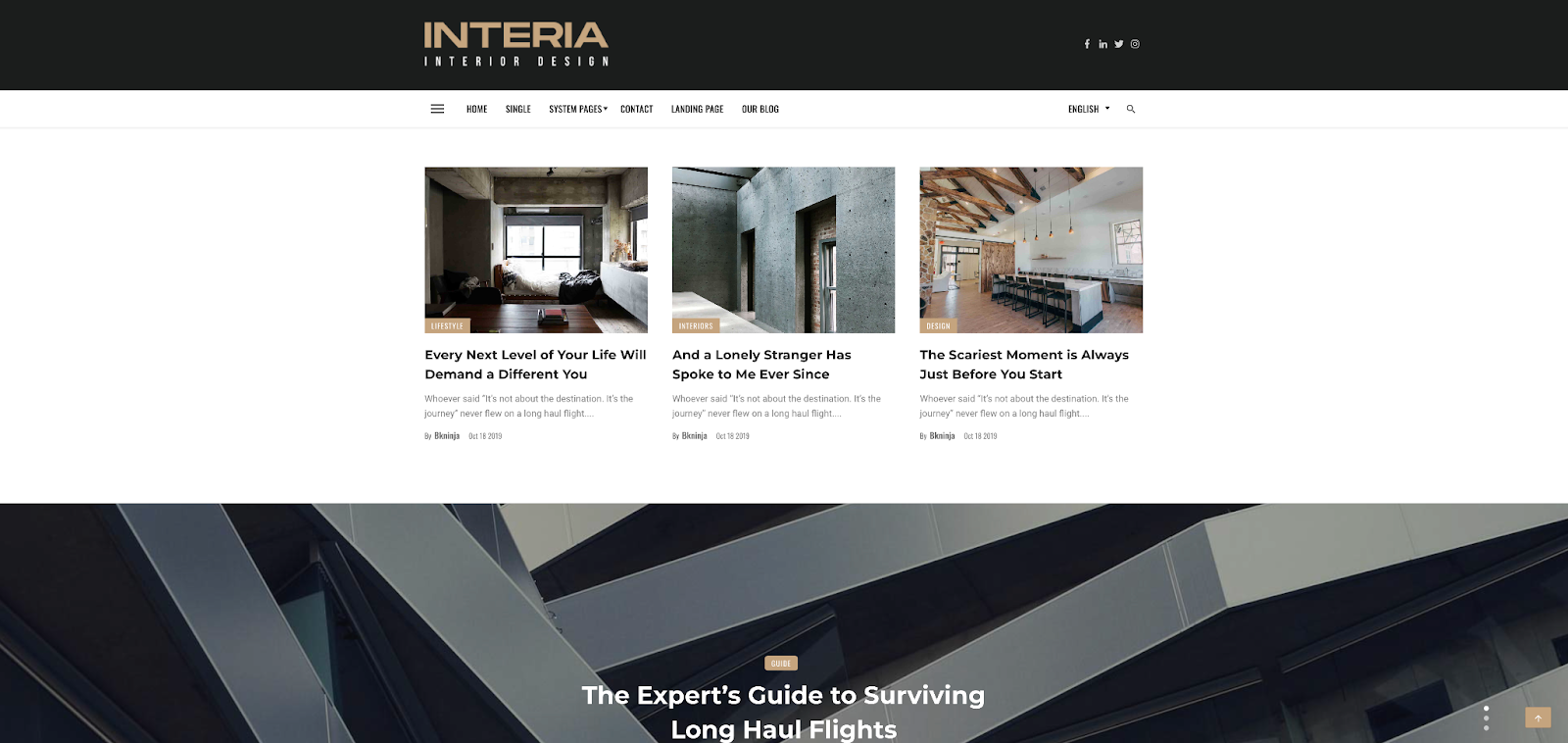 Inertia will give your next blog momentum when you use this customizable HubSpot blog template