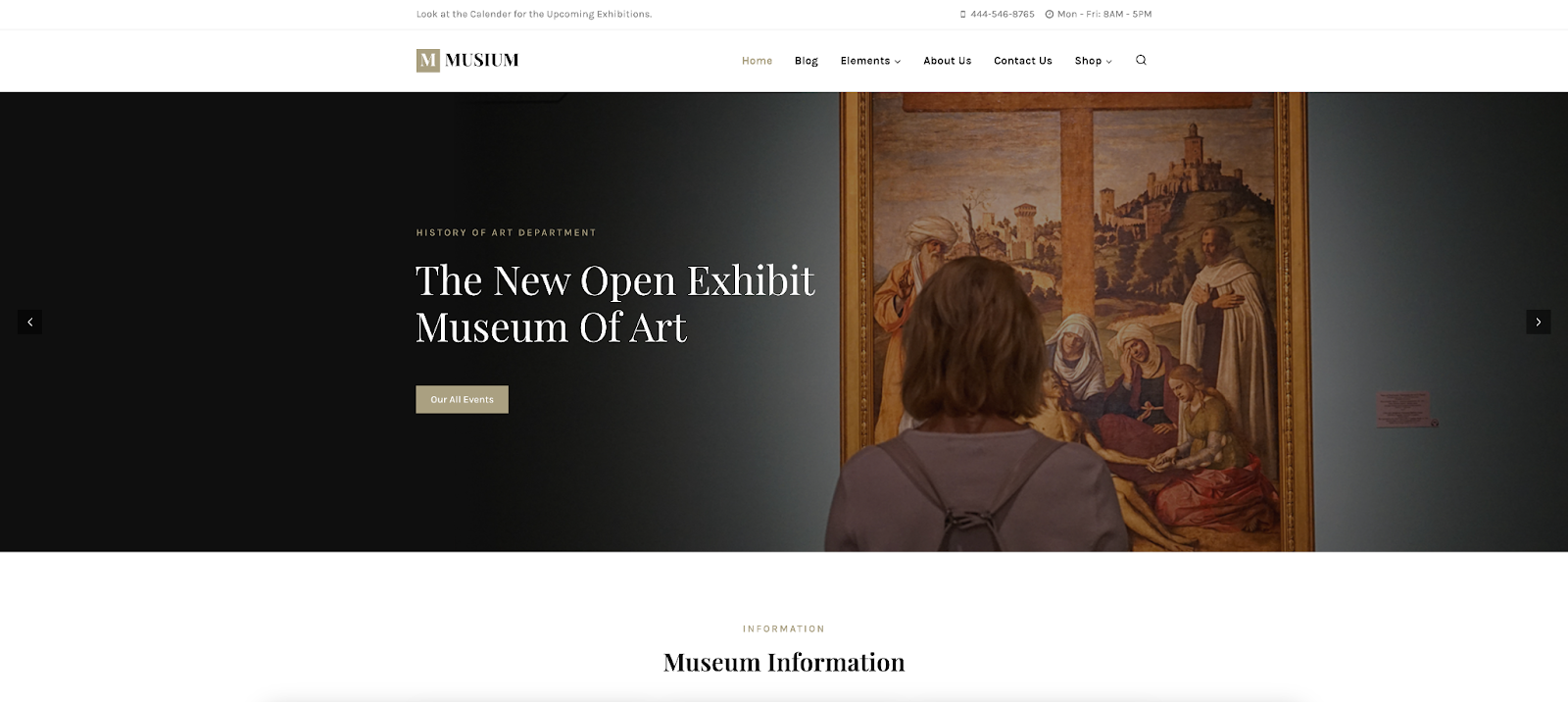 The Musium theme is the perfect backdrop for your next blog website based on WordPress