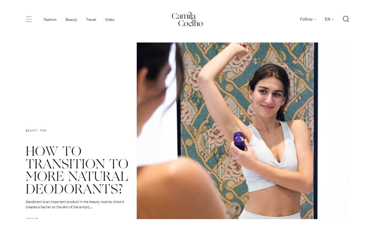 Camila Coelho website