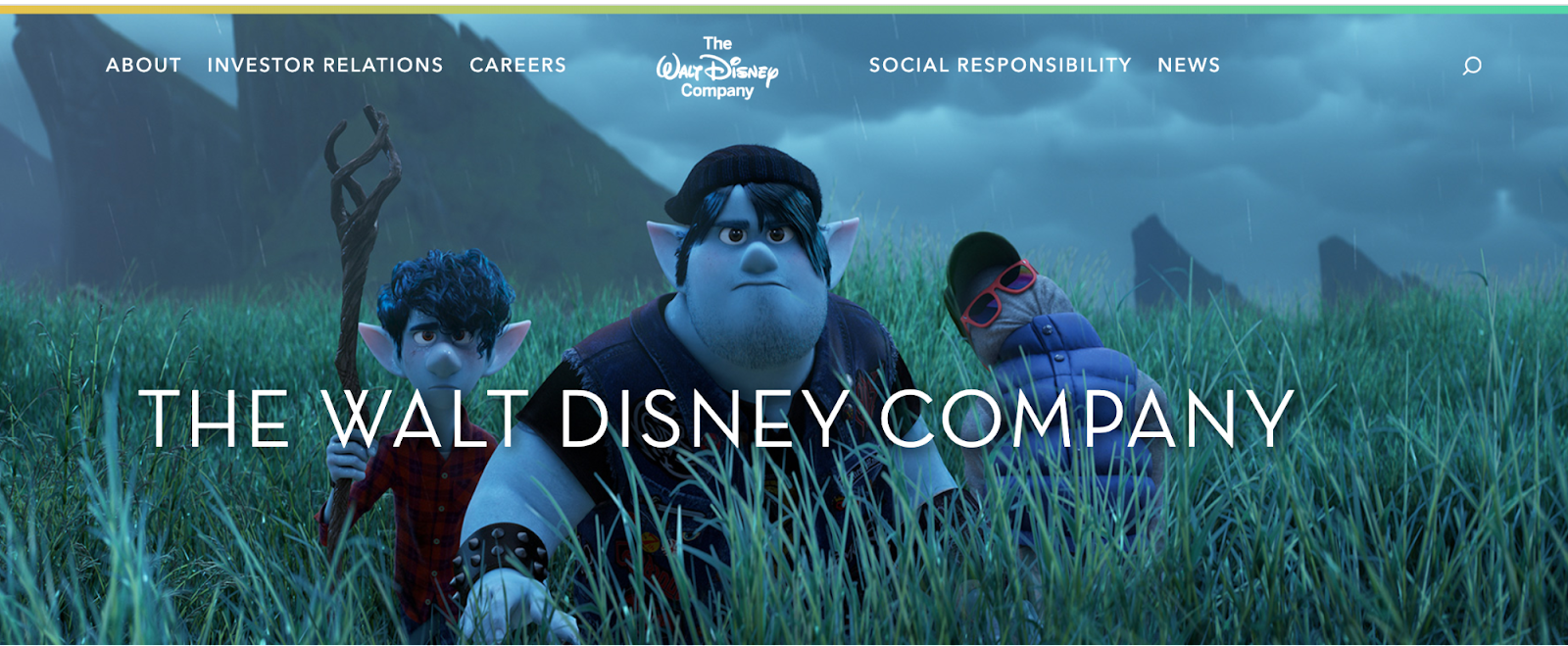WordPress website examples, The Walt Disney Companies
